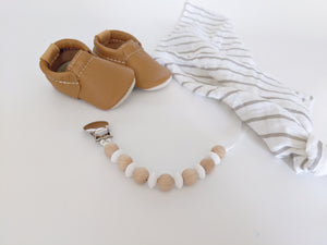 Pacifier Clip | Natural - Emi and Jo Baby