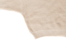 Load image into Gallery viewer, Chunky Knit Sweater | Almond - Emi and Jo Baby
