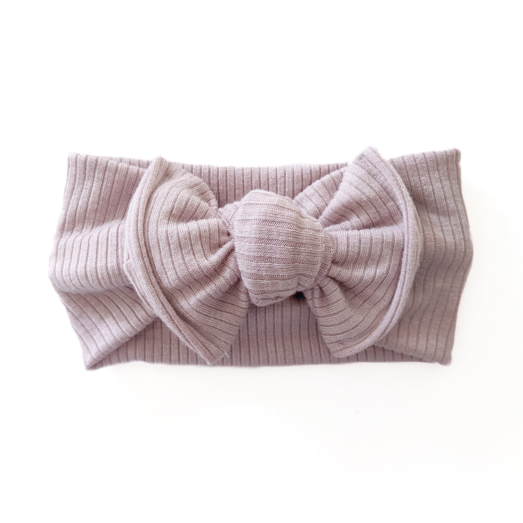 Ribbed Top Knot Bow - Emi and Jo Baby