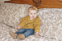 Load image into Gallery viewer, Chunky Knit Sweater | Mustard - Emi and Jo Baby

