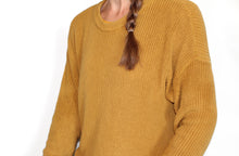 Load image into Gallery viewer, Adult Chunky Knit Sweater | Mustard - Emi and Jo Baby

