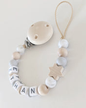 Load image into Gallery viewer, Personalized Pacifier Clip | Star - Emi and Jo Baby
