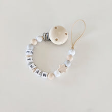 Load image into Gallery viewer, Personalized Pacifier Clip | Star - Emi and Jo Baby
