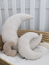 Load image into Gallery viewer, Sherpa Moon Pillow MIDI - Emi and Jo Baby
