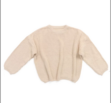 Load image into Gallery viewer, Chunky Knit Sweater | Almond - Emi and Jo Baby
